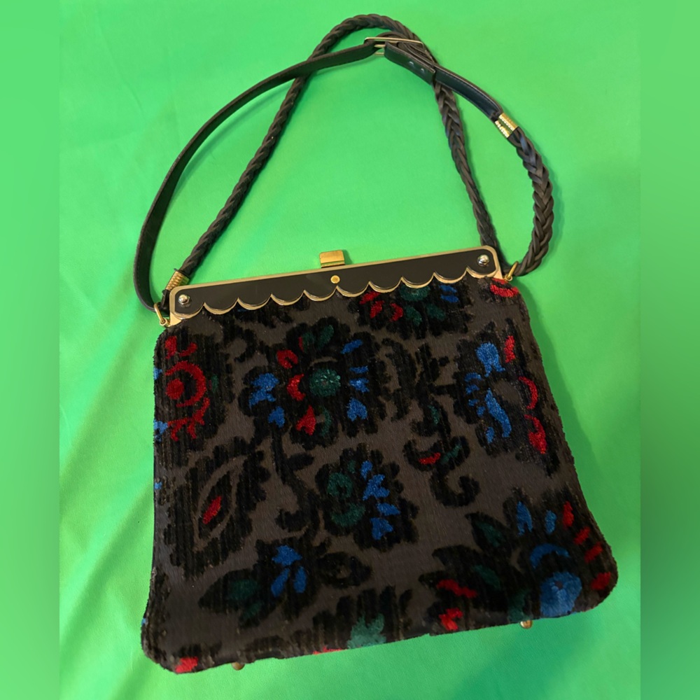Vintage Kadin Tapestry Purse